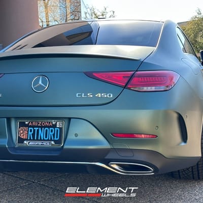 20 Staggered Rohana RFX13 in Brushed Bronze on a 2020 Mercedes CLS 450