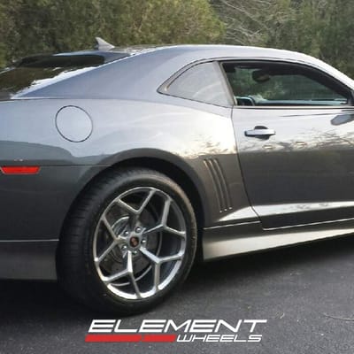 20 inch Staggered MRR 228 Z28 Replica Gloss Graphite on 2010 Chevy Camaro SS w/ Specs