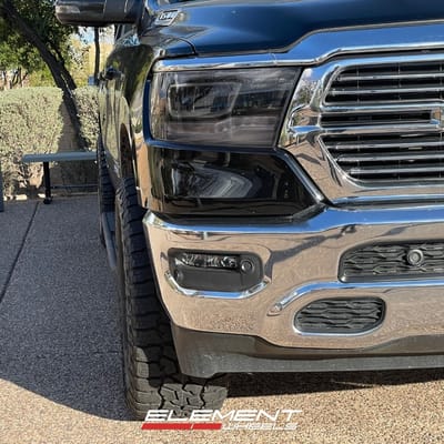 20 Inch Fuel Off-Road Rebel 6 in Matte Black on a 2023 Dodge Ram 1500