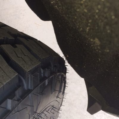 20x9 Fuel Maverick Black Milled on 2015 Chevy Silverado 2500 Leveled w/ Specs