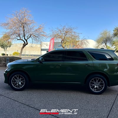 20 Factory Reproduction Replica Wheels FR70 in Chrome on a 2021 Dodge Durango