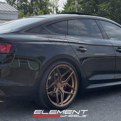 20 Inch Variant Xenon Brushed Bronze on a 2021 Audi RS5