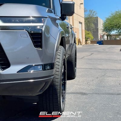 22 inch Fuel Offroad Rebel 6 in Matte Black on a 2024 Lexus GX 550