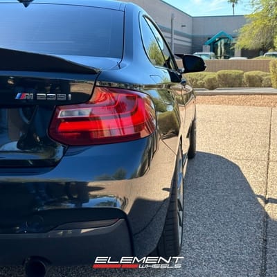 19 inch Variant Helium Gloss Gunmetal on a 2014 BMW M235i
