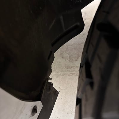 20 Inch Fuel Off-Road Rebel 6 Matte Black on a 2022 Dodge Ram 1500