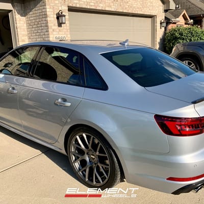 19 Inch VMR V810 Gunmetal on a 2019 Audi S4