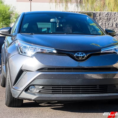 18 inch F1R F29 Double Black on 2018 Toyota C-HR