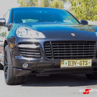 22 inch Rohana RFX11 Gloss Black on 2008 Porsche Cayenne