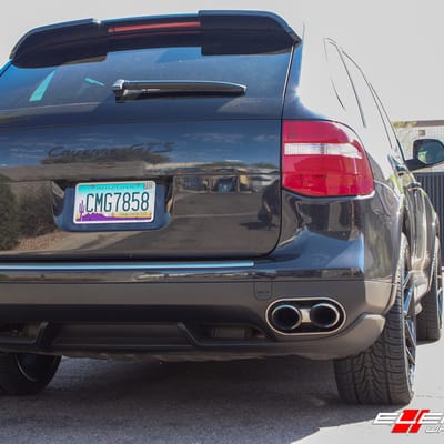 22 inch Rohana RFX11 Gloss Black on 2008 Porsche Cayenne