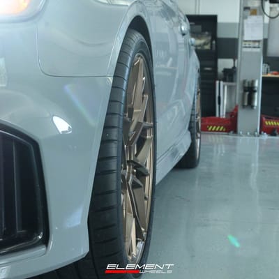 19 Inch Variant Radon in Satin Bronze on 2020 Audi RS3