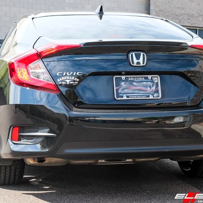 19 inch Blaque Diamond BD-11 Gloss Black on 2017 Honda Civic Sedan