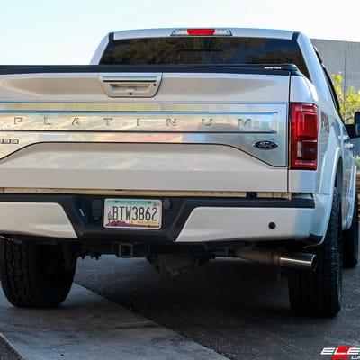 20 inch XD Series XD820 Grenade Satin Black w/ Milled Edges on 2015 Ford F-150 (Stock Height)
