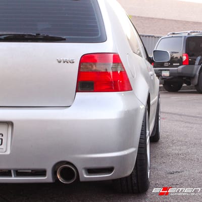 17x8 TSW Ascent Matte Titanium Silver on 2004 Volkswagen GTI IV