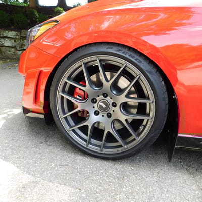 19 inch Advanti Racing Vigoroso V1 Matte Grey on Hyundai Veloster