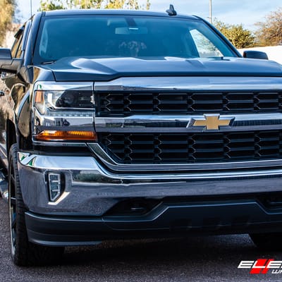 22 inch Dub Shot Colla Gloss Black S219 on 2017 Chevrolet Silverado 1500