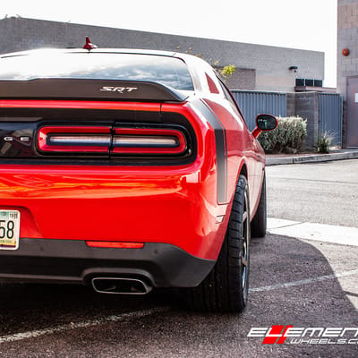 20 inch Ferrada F3 Matte Bronze w/ Gloss Black Lip on 2015 Dodge Challenger