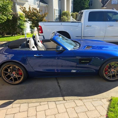 Element Forged SF-1 Gloss Bronze (Fully Forged) On A Mercedes AMG GT-C