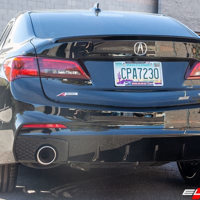 20 inch Variant Krypton Gloss Piano Black on 2019 Acura TLX A-Spec