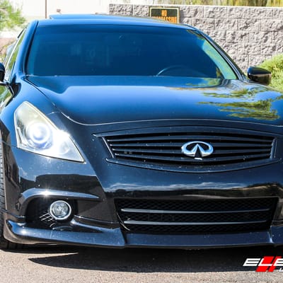 19 inch Variant Xenon Satin Black on 2013 G37 Bagged