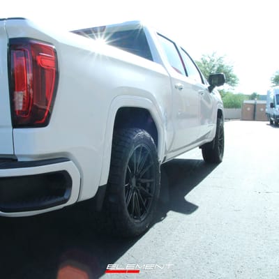 22 Inch Vossen HF6-1 in Gloss Black on 2022 GMC Sierra 1500