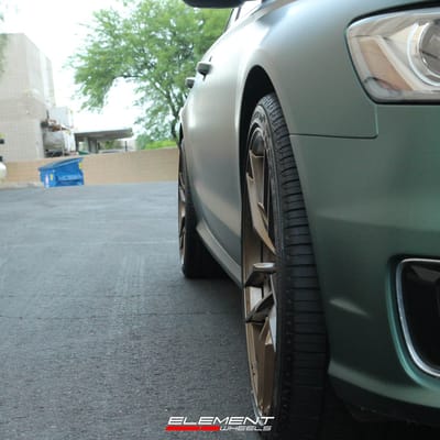 20 Inch Variant Krypton in Satin Bronze on 2016 Audi A6