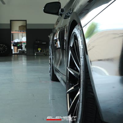 Staggered 19 Inch TSW Clypse in Gloss Black on 2014 BMW 440i