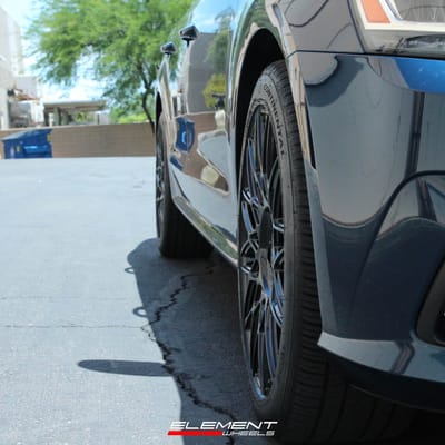 18 Inch Touren TR78 in Gloss Black on 2018 Volkswagen Passat