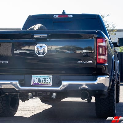 20 inch RBP 77R Spike Gloss Black on 2019 Dodge Ram 1500 (Stock Height)