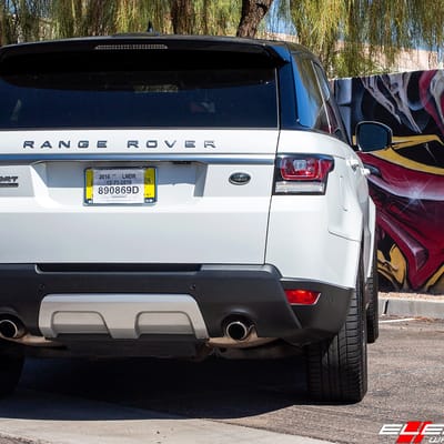 20 inch AXE EX30 Gloss Black on 2016 Land Rover Range Rover Sport V6 Supercharged