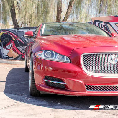 20 inch Avant Garde M580 Brushed Aluminum on 2012 Jaguar XJ