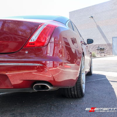20 inch Avant Garde M580 Brushed Aluminum on 2012 Jaguar XJ