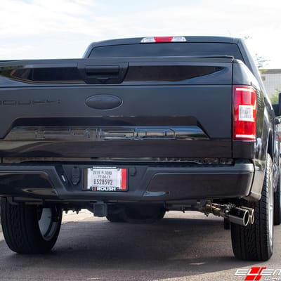 22 inch Ferrada FT2 Machine Silver on 2019 Ford Roush Single Cab