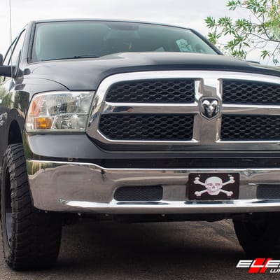 20 inch V-Rock Off-Road Vr11 Anvil Gloss Black on 2013 Dodge Ram 1500 w/ Level Kit