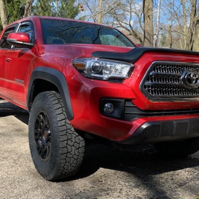 17 Inch TRD Replica Wheel on a 2016 Toyota Tacoma