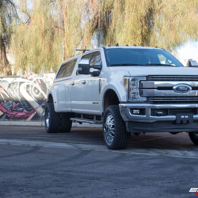 20 Inch XD Series XD843 in Chrome on a 2019 Ford F-350 Dually 4WD