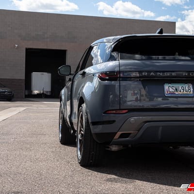 Forged Asanti CX840 in Bronze W/ Chrome Lip on a 2020 Land Rover Range Rover Evoque