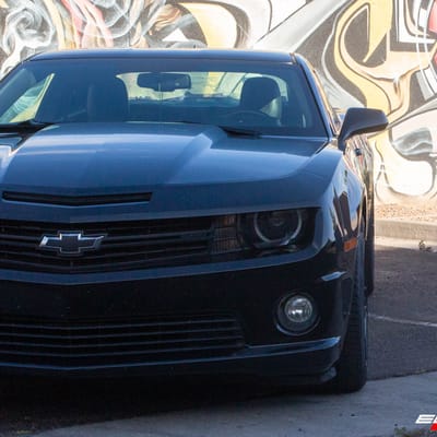 Staggered 20" Variant Krypton In Gloss Black on a 2012 Chevrolet Camaro SS