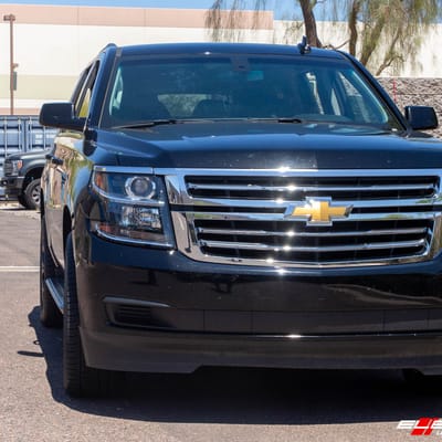22 Inch Dub Royalty in Gloss Black S208 on a 2019 Chevrolet Tahoe