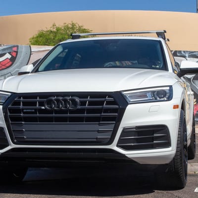 22 Inch Vossen HF-4T in Gloss Black on a 2018 Audi Q5