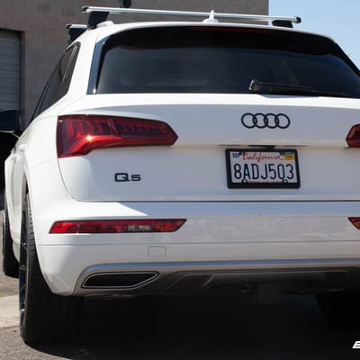 22 Inch Vossen HF-4T in Gloss Black on a 2018 Audi Q5