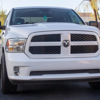 17 Inch Fuel Off Road Krank in Gloss Black Milled D517 on a 2016 Dodge RAM 1500