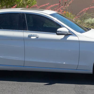 19 Inch Niche Sector M196 In Satin Black on a 2018 Mercedes Benz C300