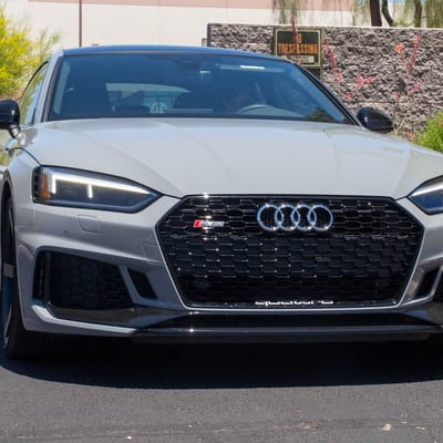 20 Inch Rohana RC22 In Matte Black on a 2019 Audi RS5