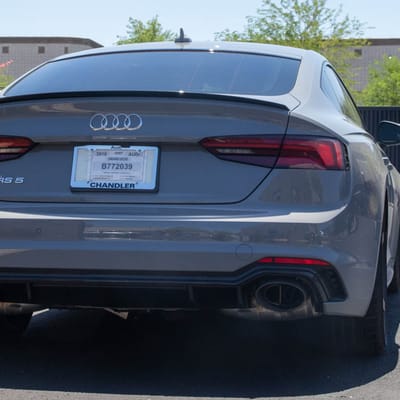20 Inch Rohana RC22 In Matte Black on a 2019 Audi RS5