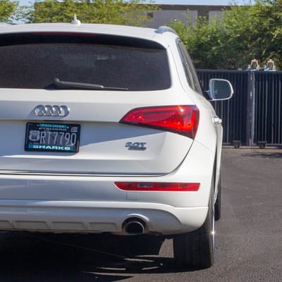22 Inch Azad AZ008 in Semi Gloss Black on a 2016 Audi Q5