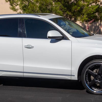 22 Inch Azad AZ008 in Semi Gloss Black on a 2016 Audi Q5