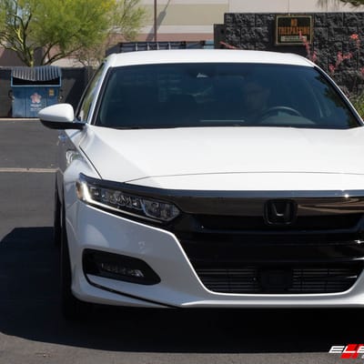 20 Inch Concept One CSM-5 Matte Gunmetal Brushed on a 2019 Honda Accord Sedan