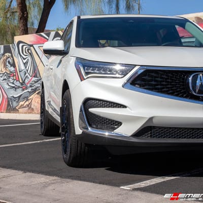 19 Inch Niche Gamma in Gloss Black on a 2020 Acura RDX