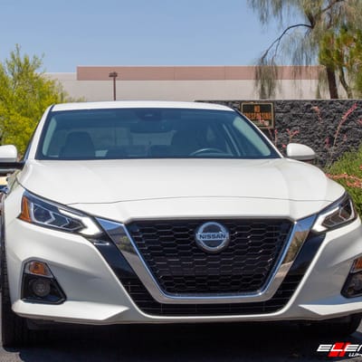 20 Inch Lexani Pegasus in chrome on a 2018 Nissan Altima