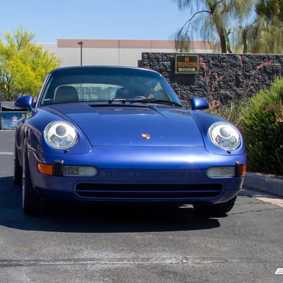 19 Inch Avant Garde M590 in Satin Silver on a 1997 Porsche 911 Carrera 993